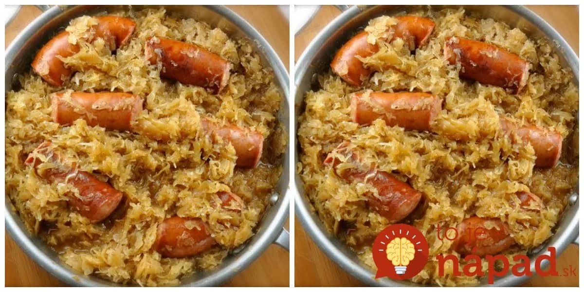 Fantastická dusená kapusta pre poriadneho chlapa: Výborná ako príloha, alebo do nej stačí hodiť klobásku a máte perfektnú večeru!