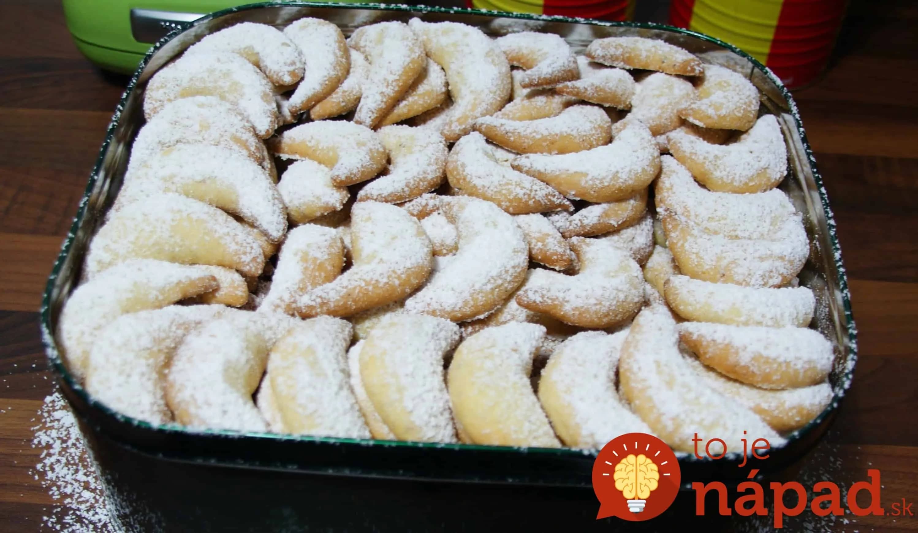 Viedenské vanilkové rožky z pudingu: Ani zďaleka nie sú len na Vianoce, toto fantastické pečivko by sme jedli pokojne aj každý deň!