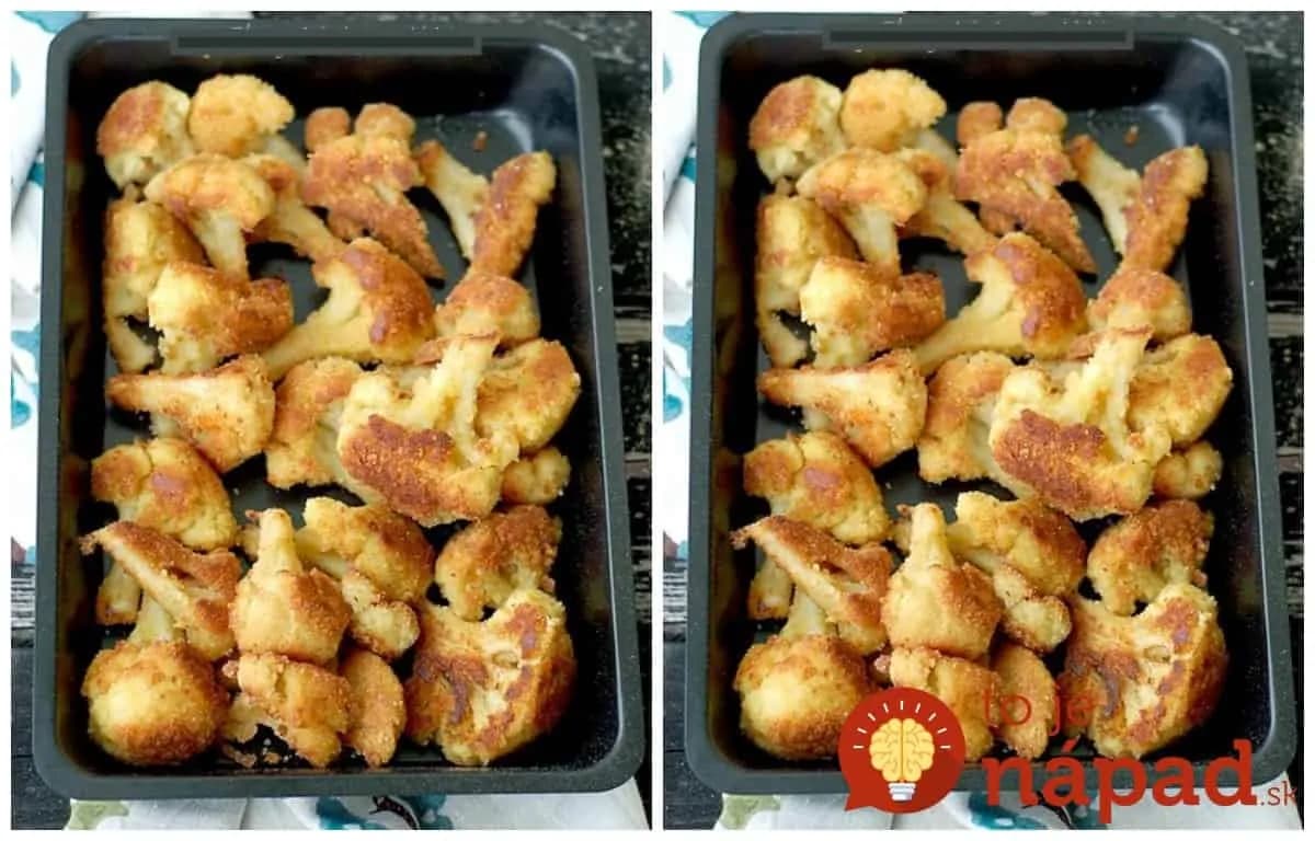 Nikdy by som nepovedala, že pečený karfiol môže chutiť lepšie, ako vyprážaný: Stačí len obaliť v syrovo-cesnakovej zmesi!