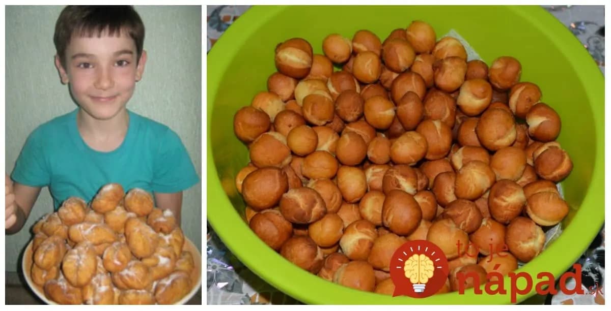 Mini šišky z Pribináčka, hotové za 15 minút: Deti ich milujú a budete aj vy!