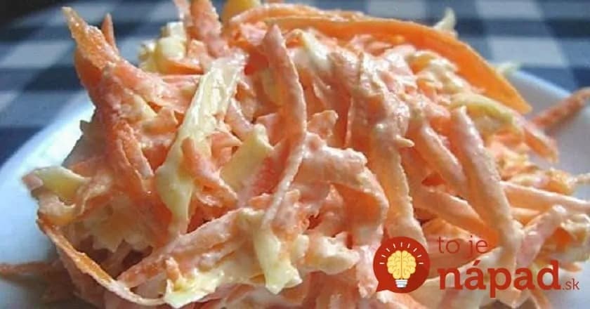 Jednoduchý mrkvový šalát s cesnakom: Vitamínová bomba a parádna príloha aj pre tých, ktorí si strážia štíhlu líniu!
