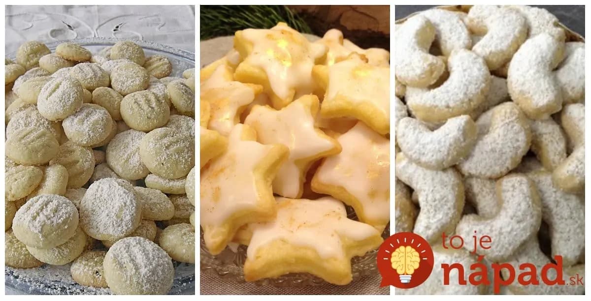 Vianočné šľahačkové pečivo na 5 spôsobov: Z jedného cesta máte napečené na celé sviatky!