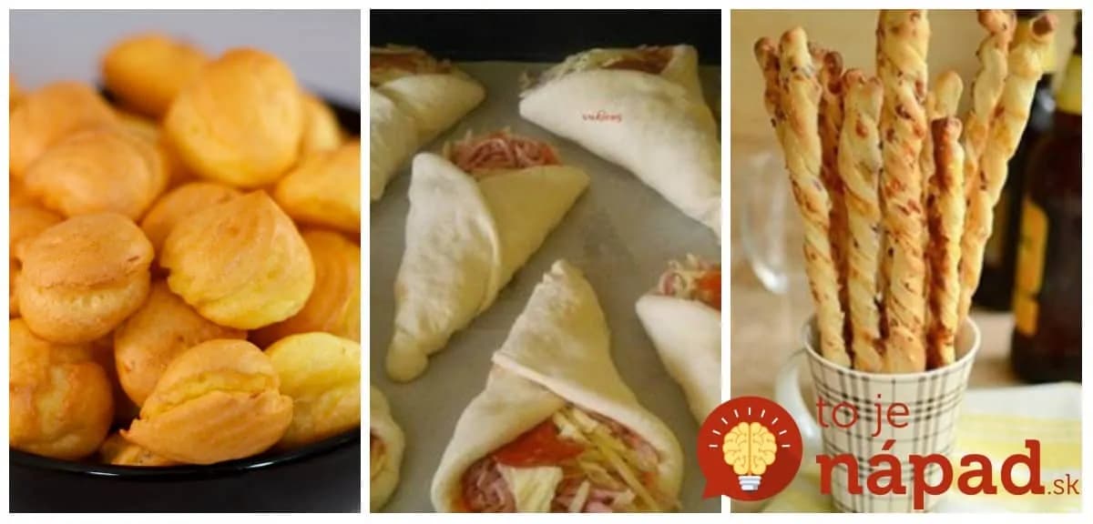19 jednoduchých slaných chuťoviek pre návštevy: Zvládnete ich, aj keď vám hostia už klopú na dvere!