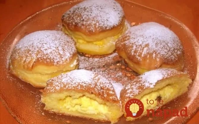 Plnené domáce mini-šišky bez vyprážania, fantastické aj na druhý deň: Cesto nadýchané, ako obláčik!