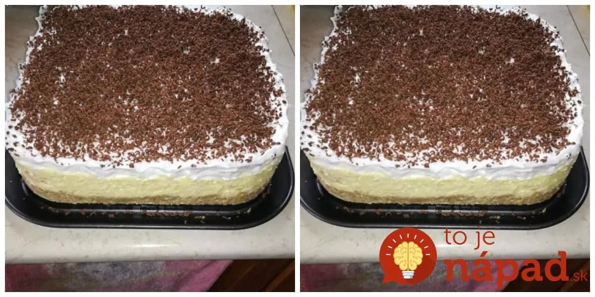 Netreba variť, netreba piecť: Príprava tejto torty zaberie len pár minút, lepší dezert však nekúpite ani v drahej cukrárni!