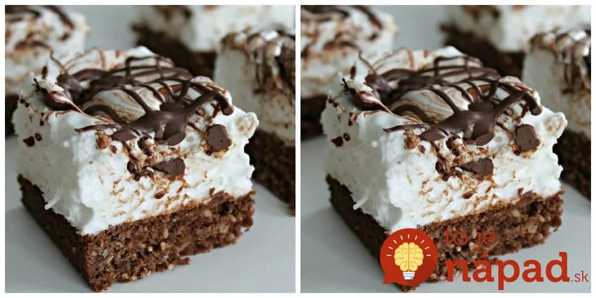 Zdravý orechový zákusok mojej svokry – úplne bez múky: Presladené zákusky už u nás nikto nechce, každý pýta len túto pochúťku!