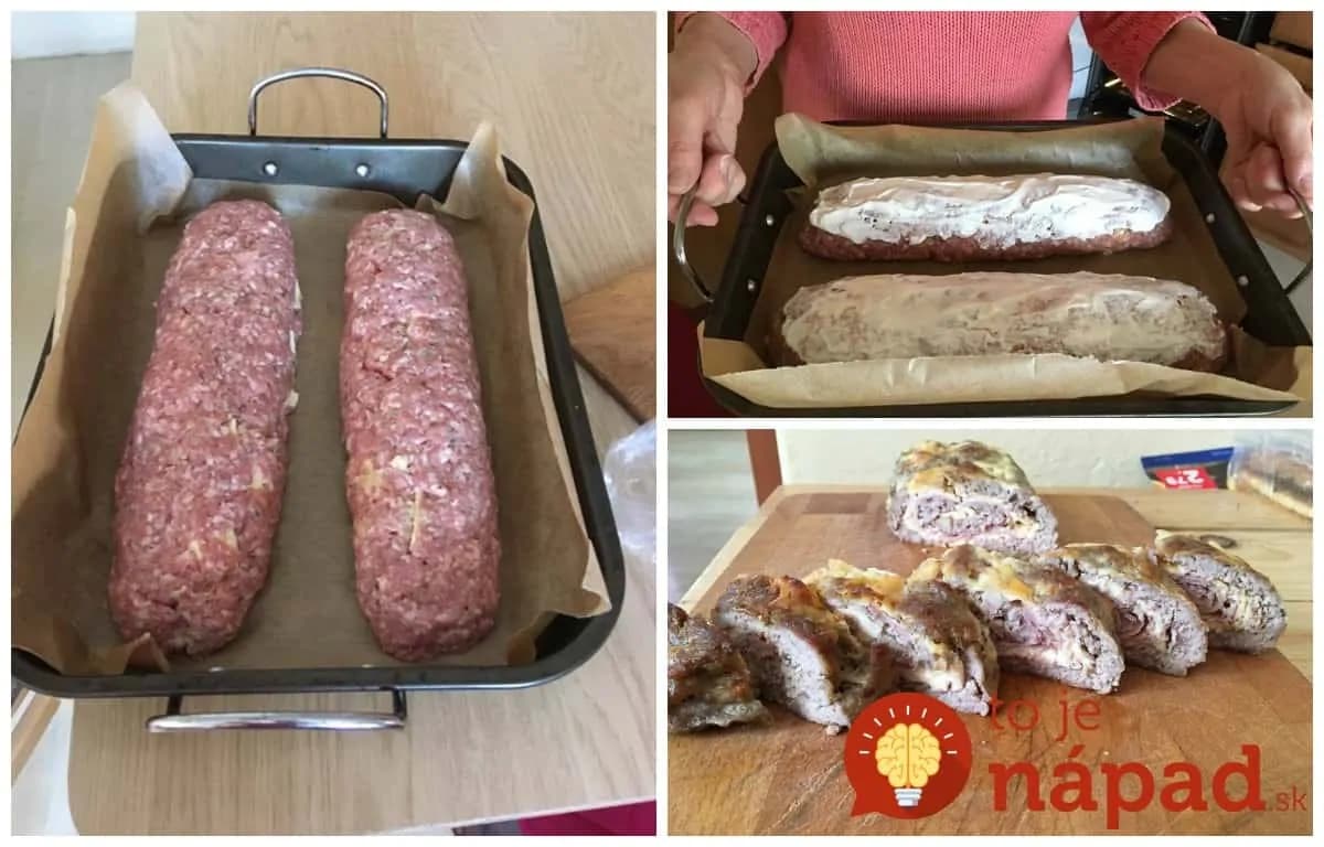 Jemná a šťavnatá roláda z mletého mäsa: Drží perfektne aj bez strúhanky a hotová je hneď!