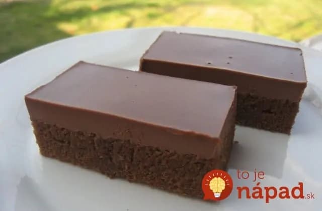 Najjednoduchší zákusok na svete: Extra rýchle čoko kocky – fantasticky šťavnaté a chutné!
