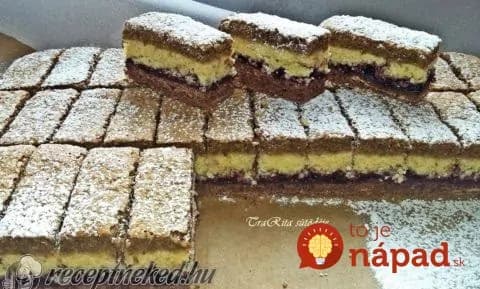 Náš najobľúbenejší zákusok (nielen) na oslavy: Božské orechové rezy – ťažké uveriť, že sú také jednoduché!