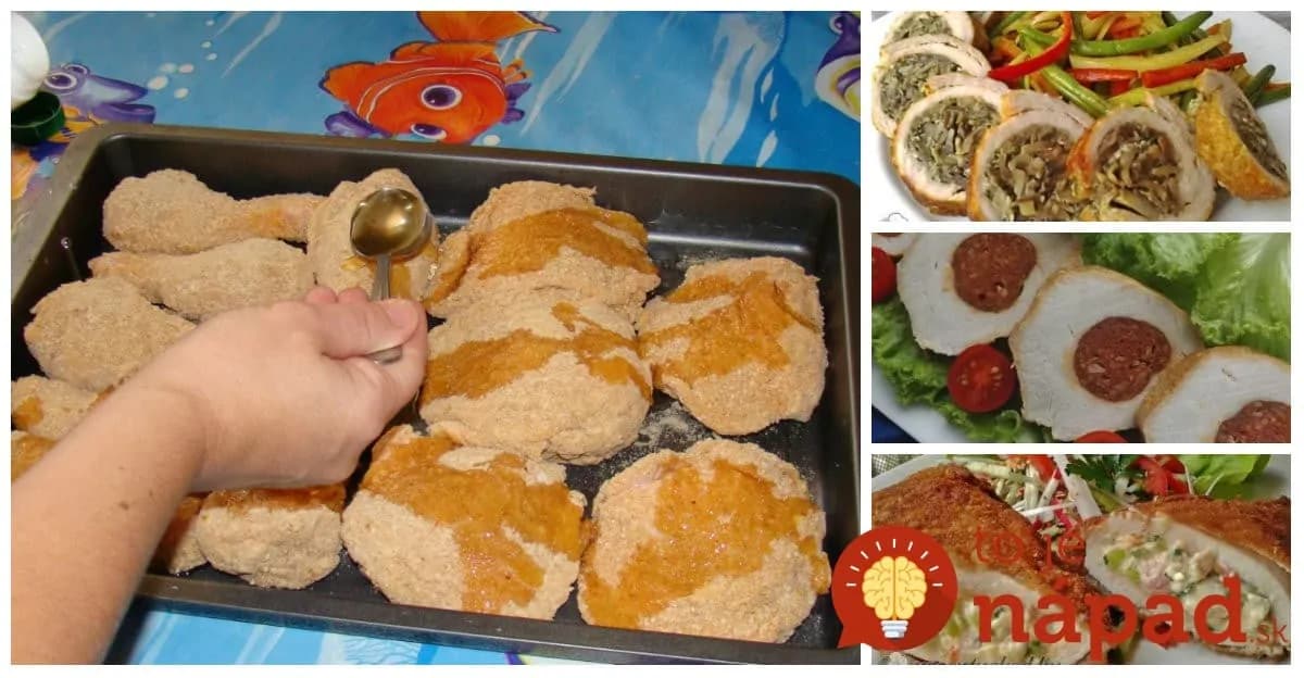 Ak ste už prejedení klasických rezňov, skúste toto: 6 najlepších receptov na plnené rezne, ktoré si zamilujete!