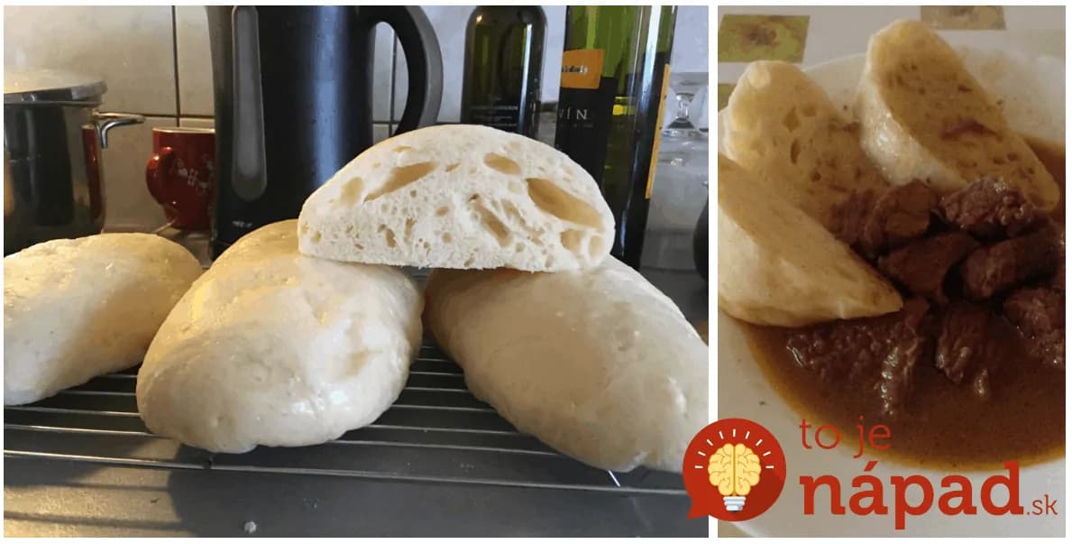 Páperovo jemná domáca knedľa: Už som vyskúšala veľa receptov, ale tomuto sa žiaden nevyrovná!