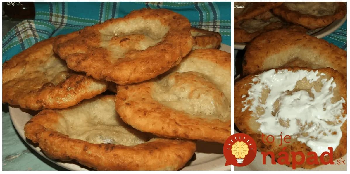 Bombastické langoše z kyslej smotany, bez vajec: Zaručene mäkučké a zvnútra nadýchané – čo neminiete, dáte do chladničky!