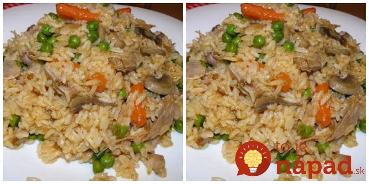 Rýchle rizoto z rúry – BEZ ROBOTY: Surovú ryžu len dajte do misy a zalejte – iné rizoto už robiť nebudete!