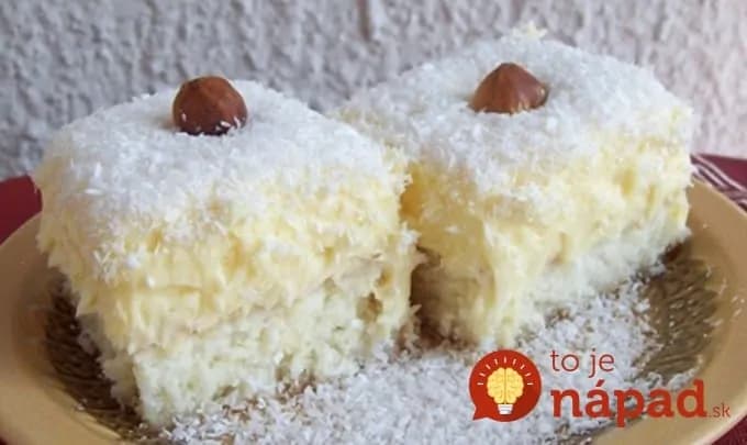 Luxusné kokosové kocky: Ten krém chutí presne ako Raffaello!