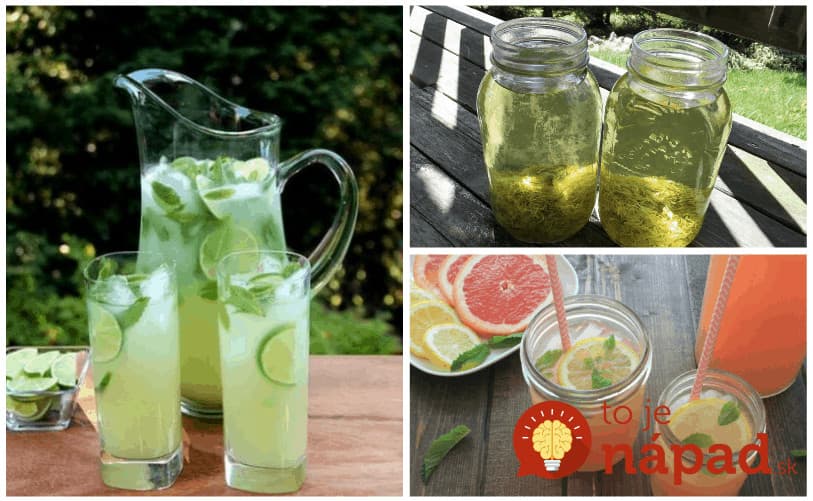 Pomôžu pri chudnutí, sú lacné, zdravé a chutia božsky: Zbierka 17 najlepších limonád na celú sezónu!