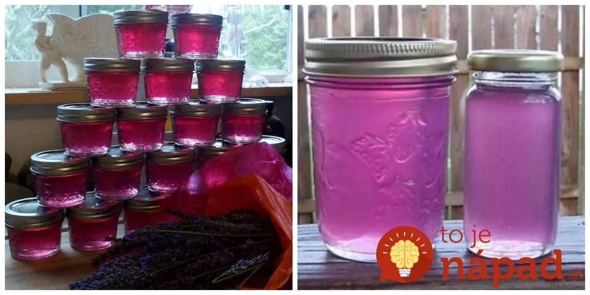 Ak máte v záhrade veľa levandule, vyskúšajte zázračný levanduľový džem: Stačí 1 lyžička a bolesť brucha je preč!