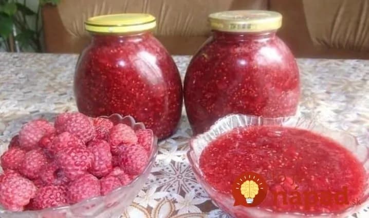 Luxusný malinový džem bez gelfixu a zavárania: Najlepší do lineckého pečiva a nie je presladený!