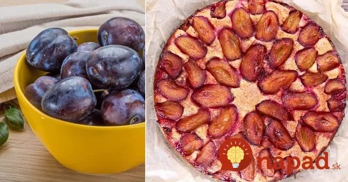 Z tohoto slivkového koláča sa nedá pribrať: Naučte sa neuveriteľný slivkáčik bez múky a cukru, 5 minút a je v rúre!