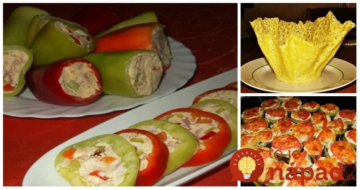 Na klasické jednohubky z rožkov si nikto nespomenie: 21 tipov na rýchle pohostenie pre návštevy bez pečiva!