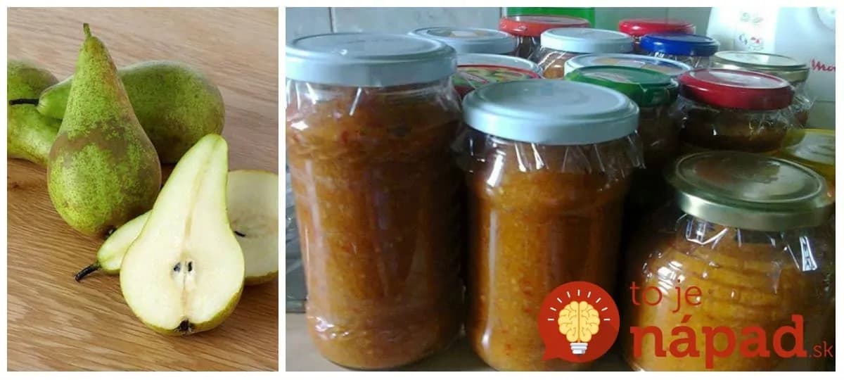 Hruškový džem z rúry: Bez cukru a nie je s ním žiada robota – najlepší recept, aký poznám!