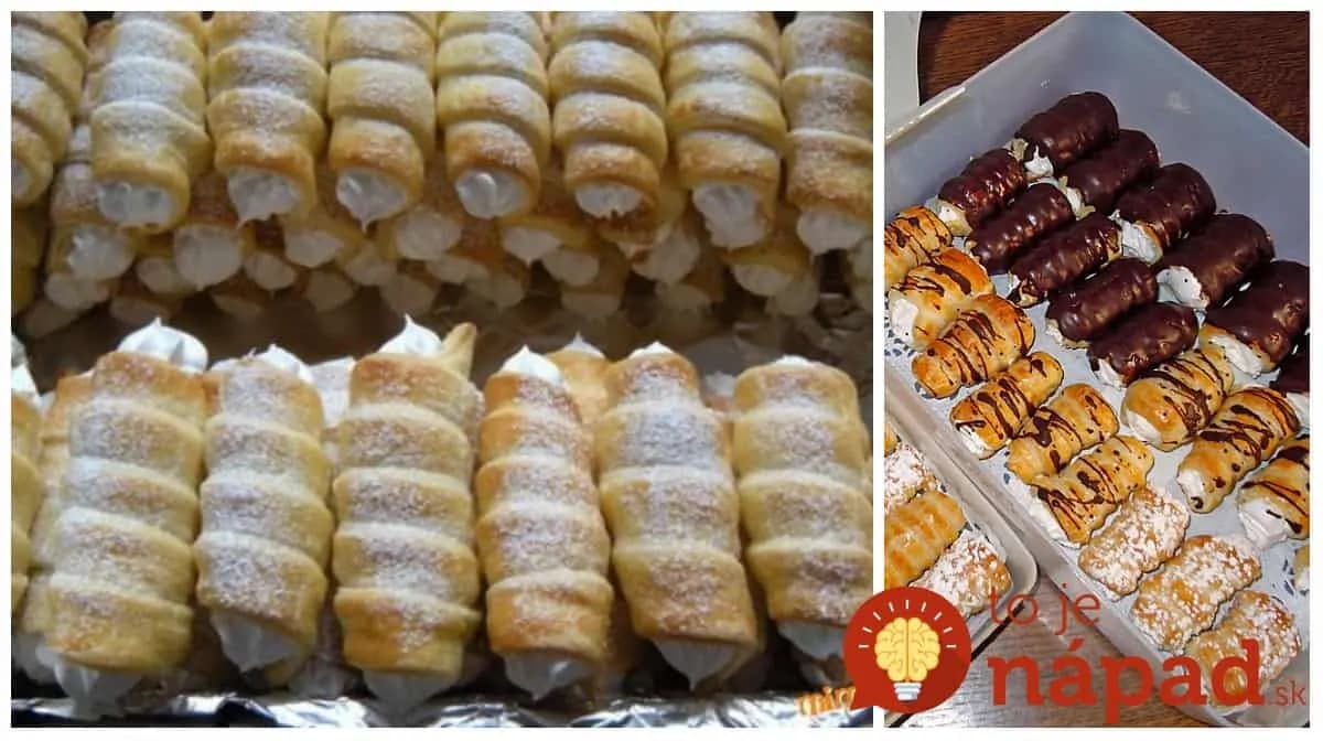 Lístkové cesto nechajte v mrazáku, toto nemá konkurenciu: Jednoduché trubičky zo šľahačky – božské a vydaria sa vždy!