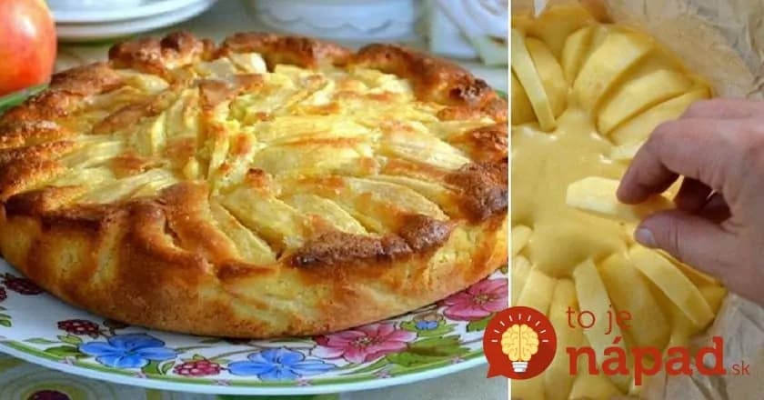 Taliansky jablkový koláč – najjemnejší pod slnkom: Aj tí, čo inak sladké nemusia, tento dezert doslova milujú!