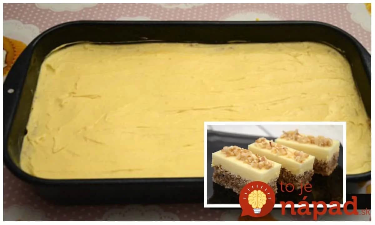 Dokonalé žĺtkové rezy pre návštevy: Na prípravu nepotrebujete ani kuchárku, zvládne ich aj ten, kto nikdy nepiekol!