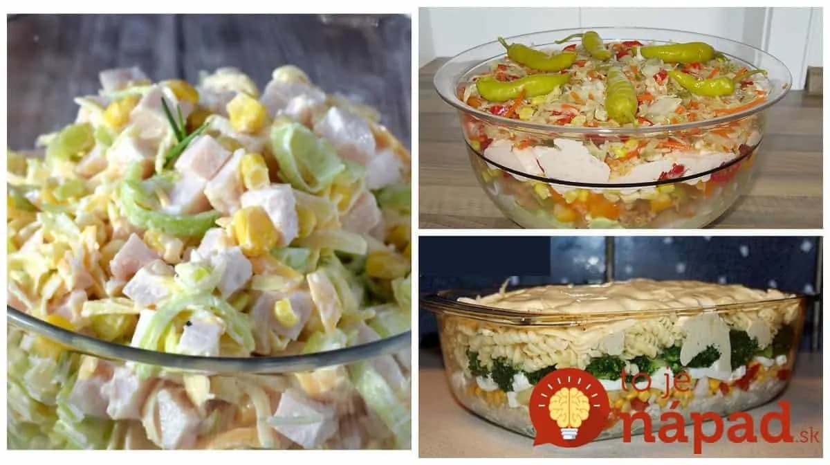 Zbierka 9 výborných šalátov namiesto ťažkých príloh: Zasýtia, krásne vyzerajú a pomôžu aj pri chudnutí – ideálne aj na sviatočný stôl!