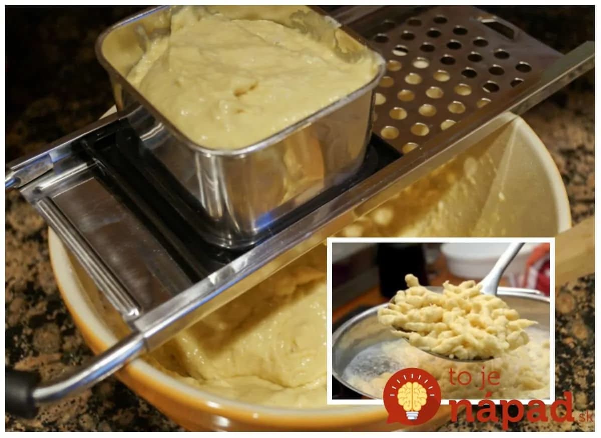 Mamičky, toto pripravíte za 5-minút a deti ich doslova hltajú: Minútkové syrokrémové halušky bez vajec – chuť fantastická!