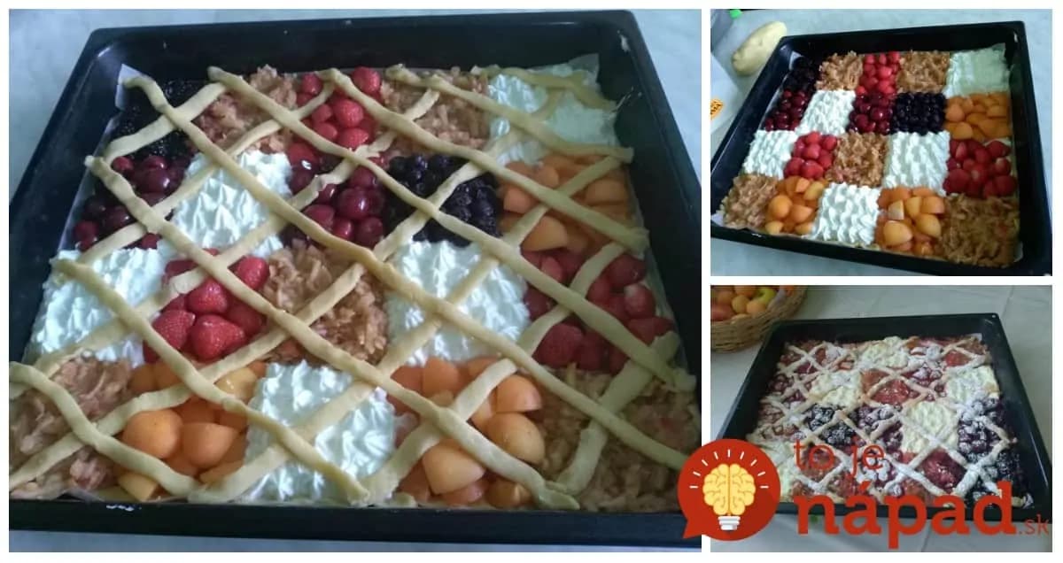 Kúzelný kysnutý mrežovník od Janky: Ten koláčik je ako z časopisu, netreba ho ani jesť  – len dajte na stôl a očarí každého!