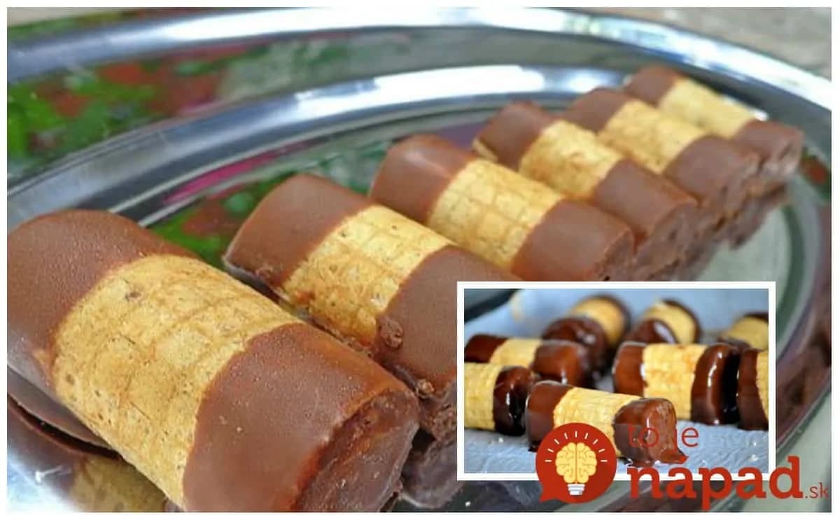 Zvýšili mi len 2 tortové oblátky a takto to dopadlo: Famózne nepečené trubičky s pudingom, mali väčší úspech ako torta!