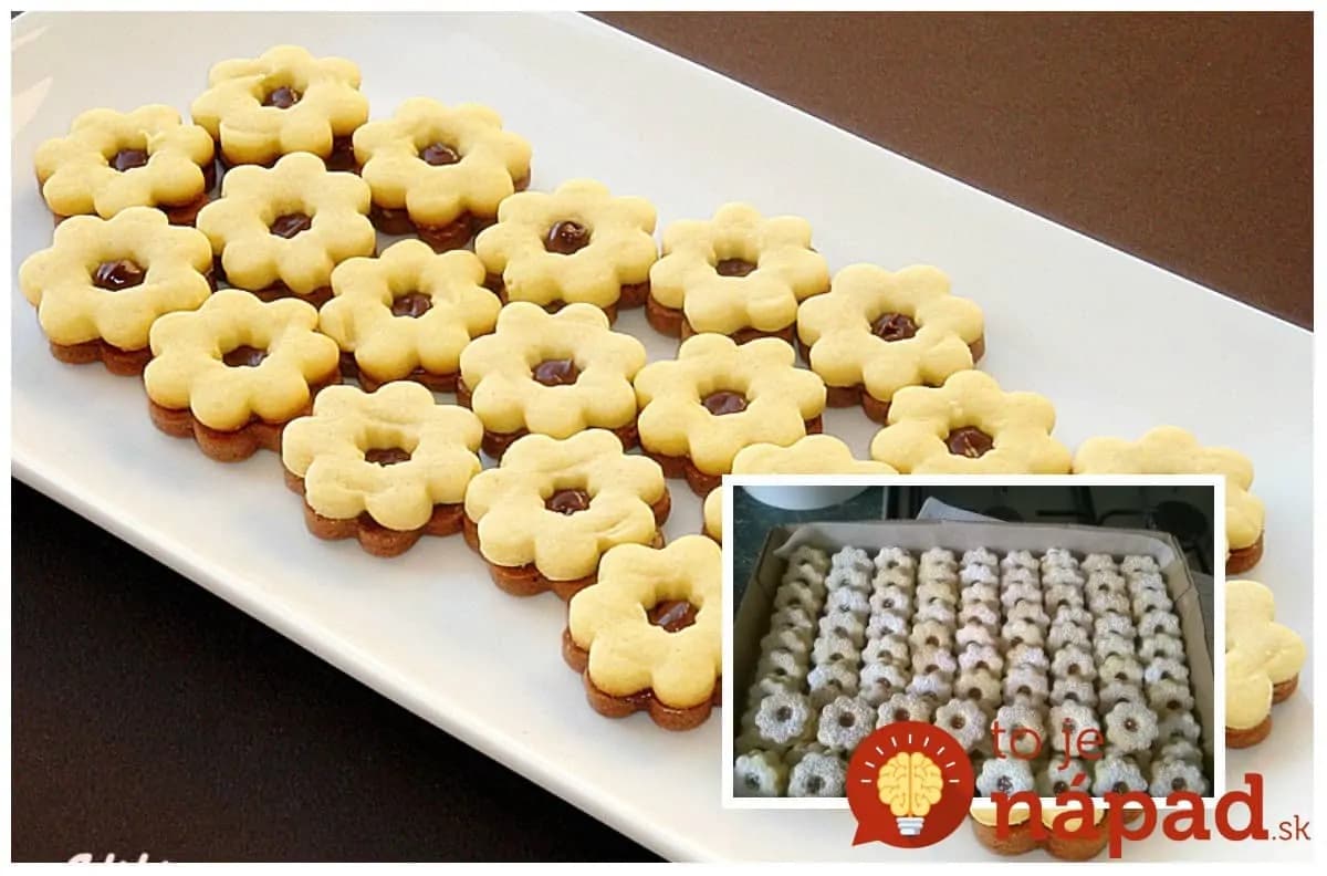 Falošné linecké koláčiky z tvarohu: Najjemnejšie a najmäkšie čajové pečivo – pečieme ho aj svadby