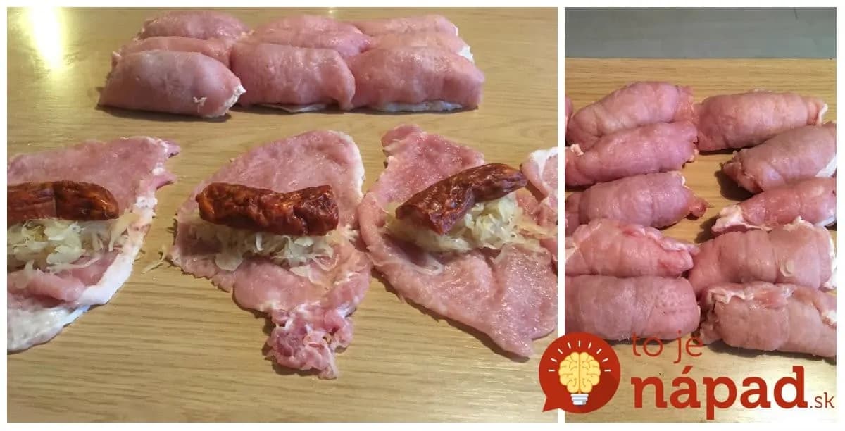 Strašné dobrý obed, na ktoré treba len 4 prísady: Lenivé gazdovské rolky – šťavnaté a fantasticky chutné!