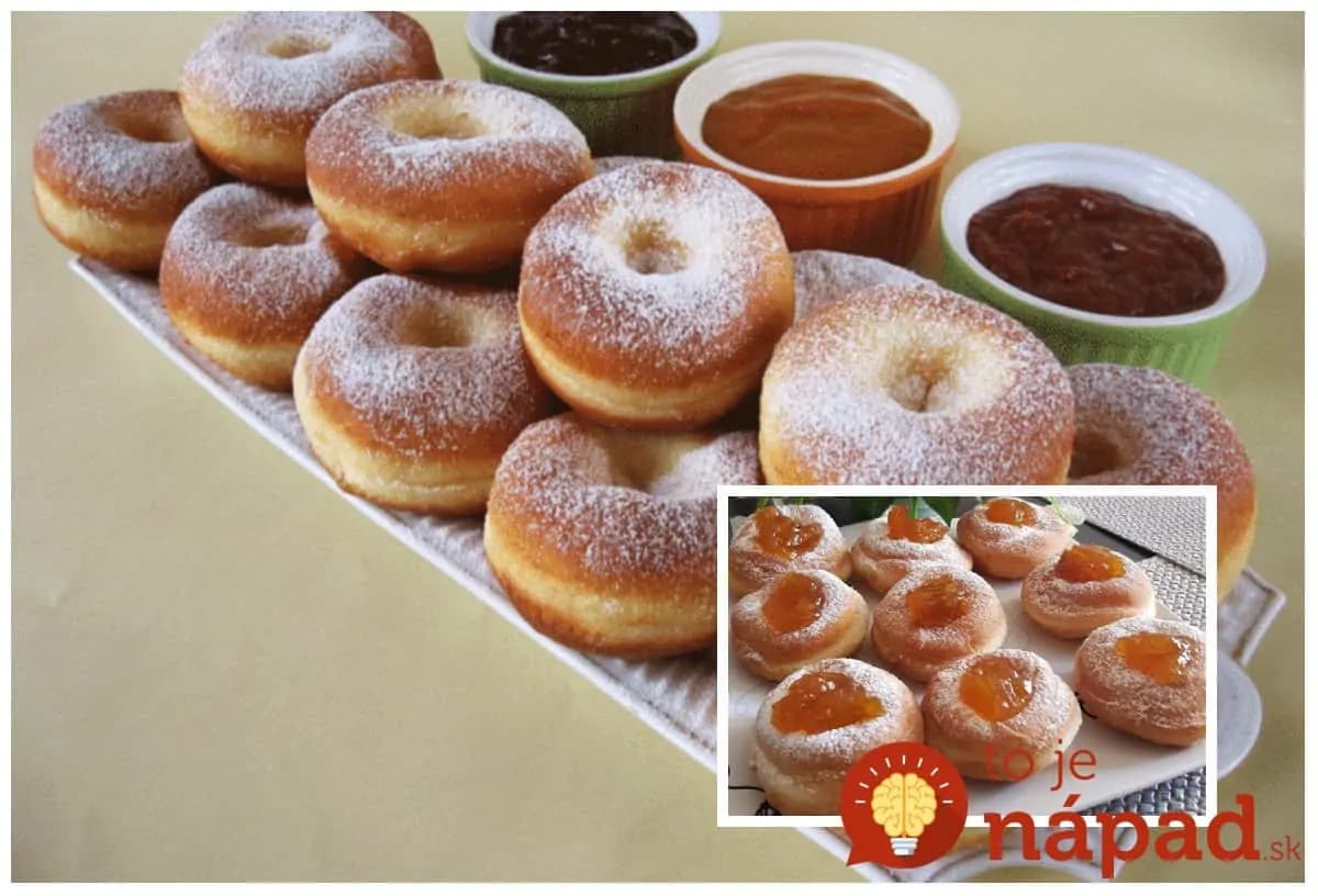 Babkine šišky – za celých 60 rokov som lepšie šišky nejedla: Aj na druhý deň sú krásne mäkučké, ako čerstvé!