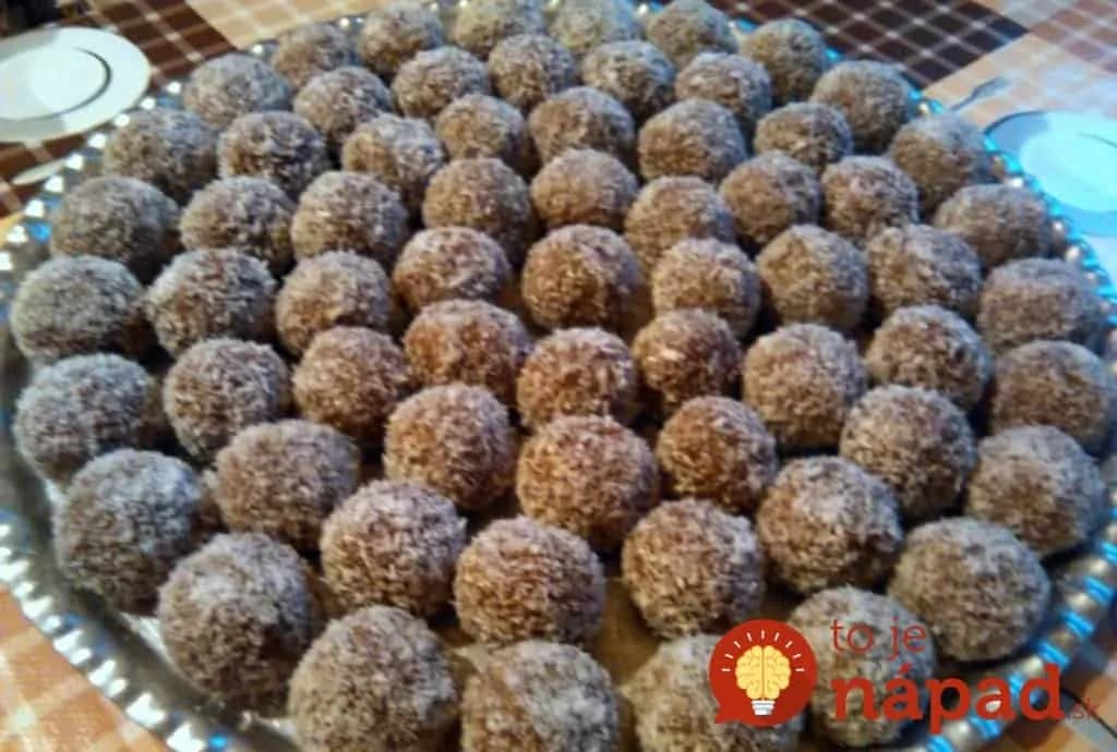 Rýchle PUNČOVÉ guličky bez pečenia – chuť jedna báseň!