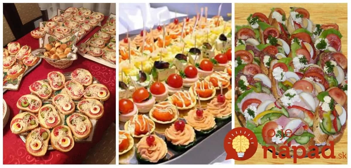 Najlepšie silvestrovské nátierky na očká, jednohubky a chlebíčky na jednom mieste: Rýchle a fantastické!