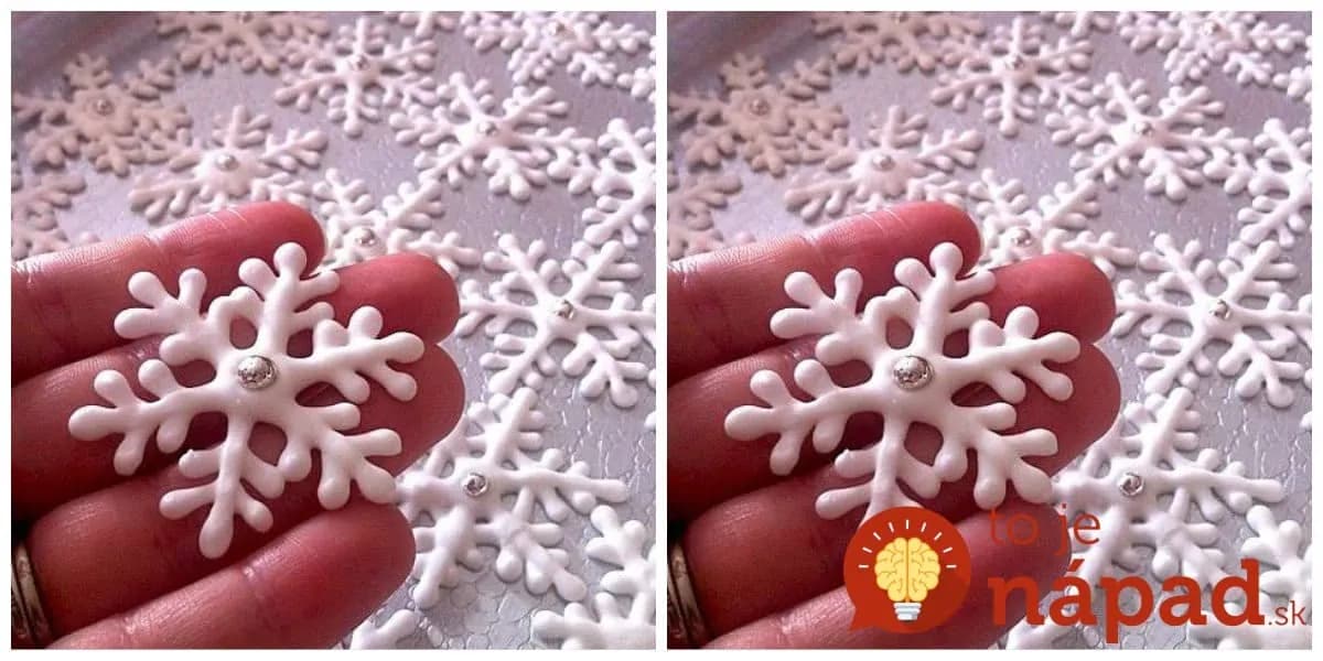 Z pečenia mi zvýšil 1 bielok a je z neho táto nádhera: Snehové vločky – v živote som nevidela krajšiu sladkú ozdobu!