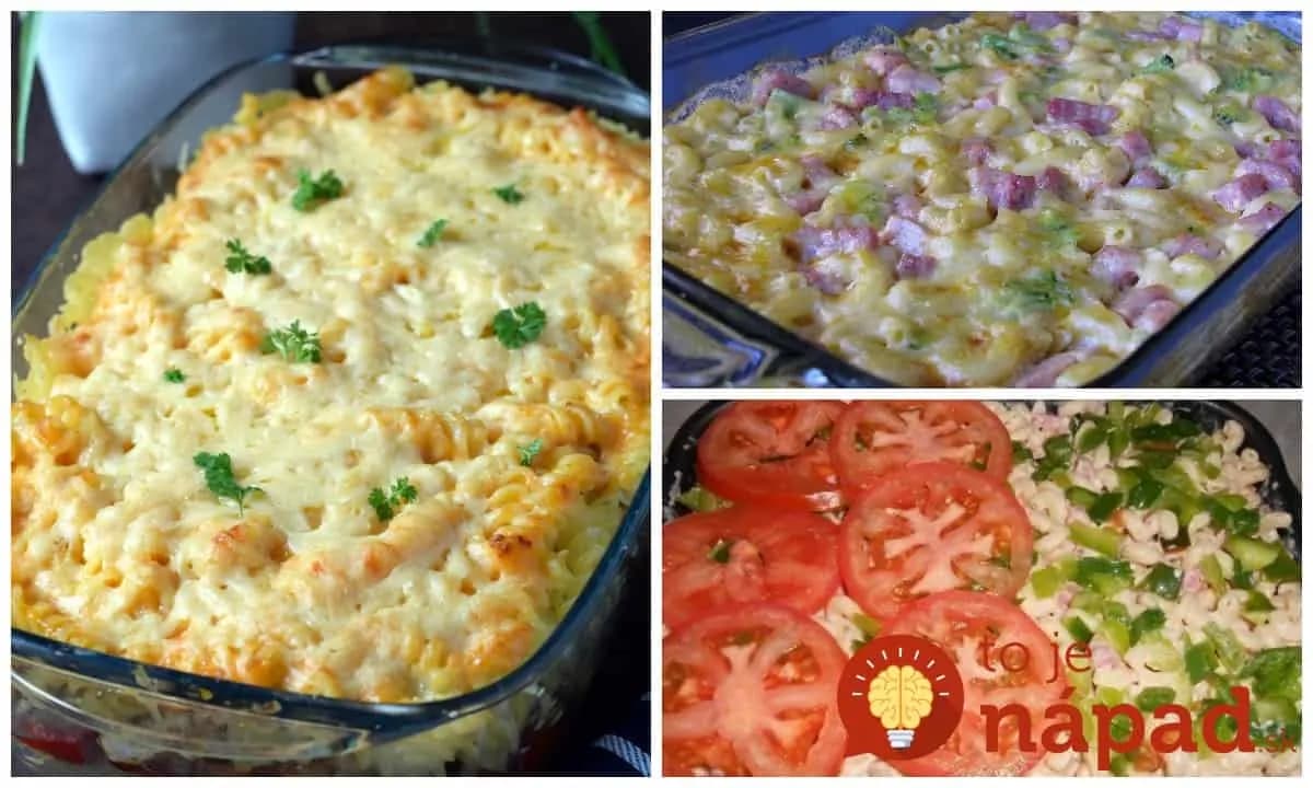 Vyskúšajte to hneď na obed: 11 najlepších tipov na rýchle a chutné zapečené cestoviny – komplet jedlo z 1 misy!