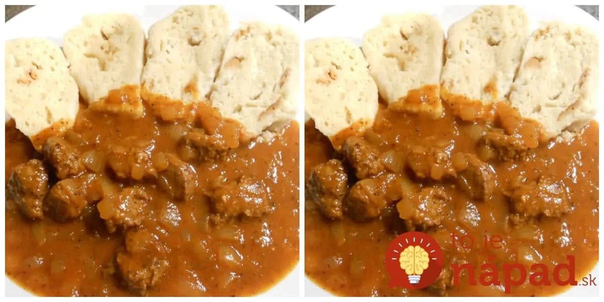 Výborný guláš z rúry, aj pre úplných začiatočníkov: Bez miešania, bez zahusťovania – chuť prekvapí aj náročných!