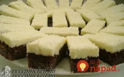 10 minút prírpavy a výsledok fantastický: Kokosové rezy bez roboty, stačí zmiešať a dať do rúry!