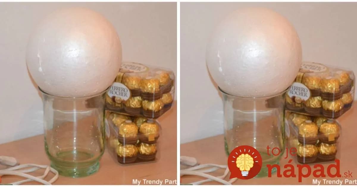 Keď budete čakať návštevu, vezmite len polystyrén a obľúbené cukríky – hostia nebudú básniť o ničom inom: Nápad odkukaný od susedy, mal obrovský úspech!