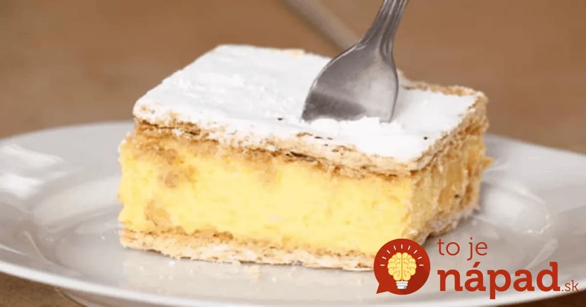 Napoleonka za 15 minút – úžasný recept bez pečenia: Vždy sa vydarí, chutí každému!