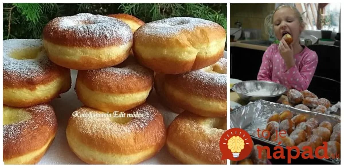 Najdokonalejšie šišky podľa mojej mamy – ako dych: Nie sú ani mastné, ani ťažké a jedli by sme ich do nemoty!