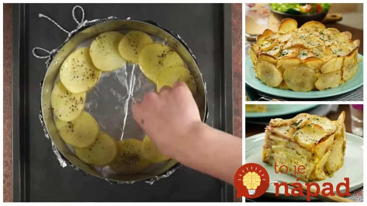 Francúzke zemiaky podľa šéfa: Namiesto pekáča ich dajte do tortovej formy a zalejte touto zmesou – geniálne jedlo!