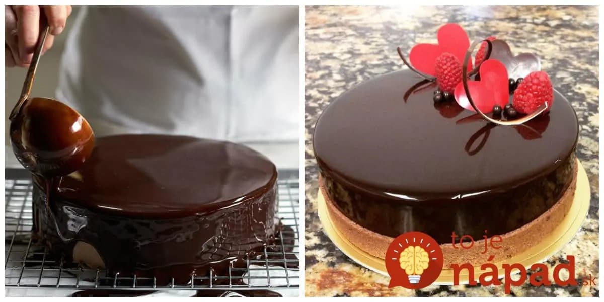 Konečne fantastický recept na zrkadlovú čoko polevu za 5 minút: Stačí vyliať na korpus a vaši hostia budú uchvátení!