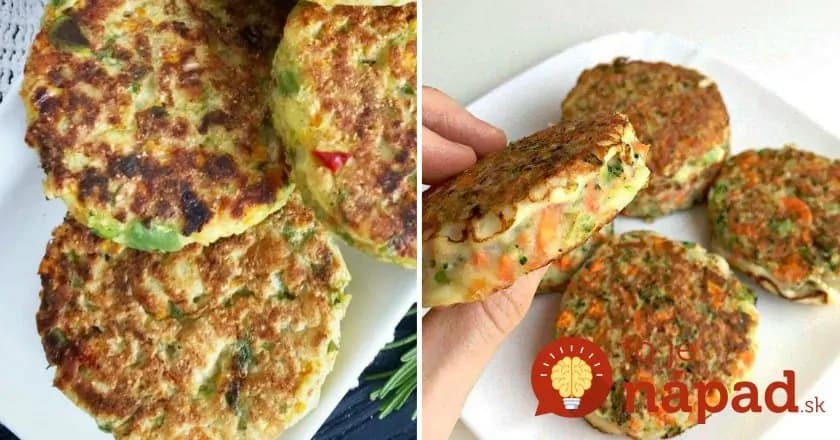 Najlepšia diéta na večeru: Fit zeleninové fašírky – ľahké, diétne, sýte a hlavne rýchle. Na mäso si ani nespomeniete!