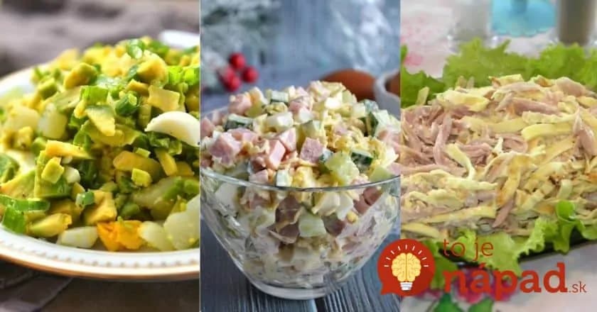 Vyskúšajte hneď na večeru: 10 rýchlych a chutných šalátov s vajíčkami – výborné aj na obložené chlebíky a jednohubky!