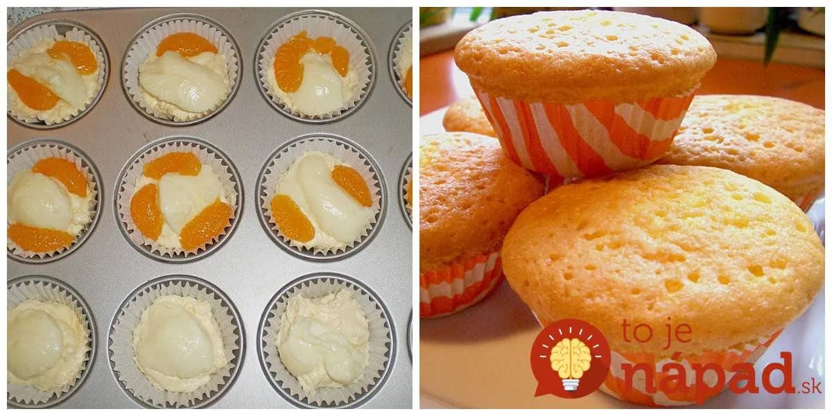 Rýchle vanilkové muffiny s ovocím – ako dych: Zabudnite na suché cesto, v strede sú krémové a chutia božsky!