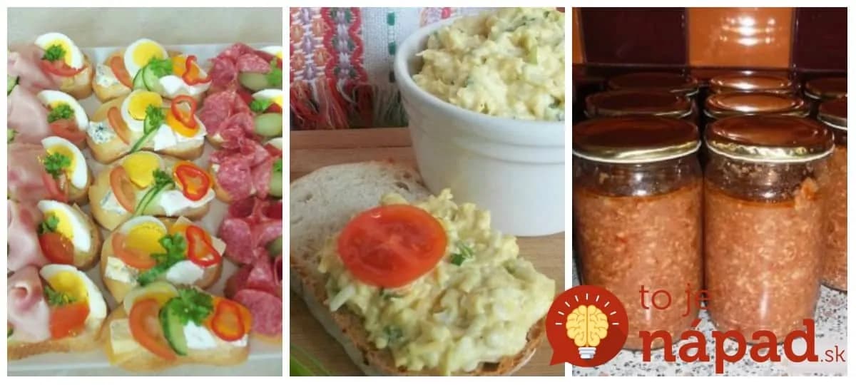 9 rýchlych a lacných pomazánok pred výplatou: Pár centov a nakŕmite celú rodinu, delikatesy našich babičiek!