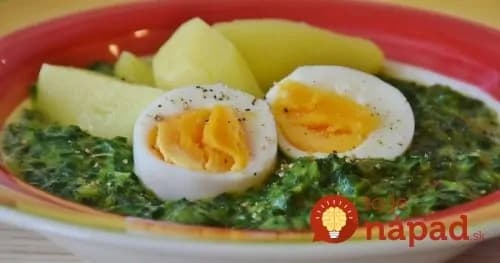 Veľkonočný špenát podľa prababky: U nás doma sa špenát veľmi nemusí, ale keď spravím toto, je hneď prázdny hrniec –  najlepší recept!